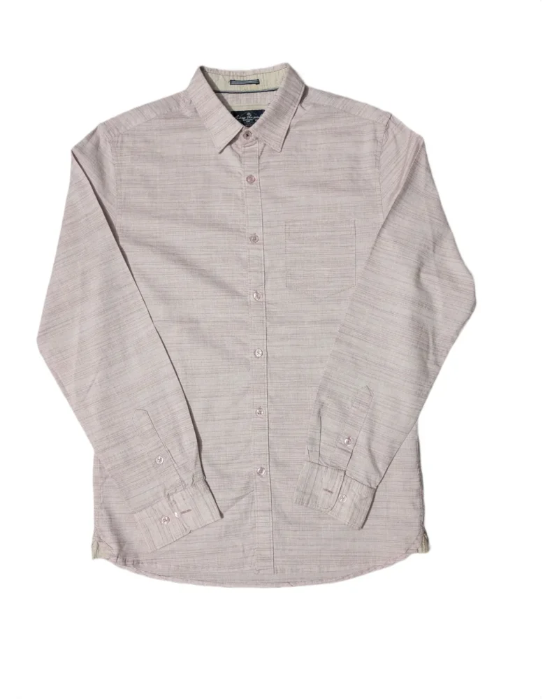 Urban Hues Textured Light Pink Shirt
