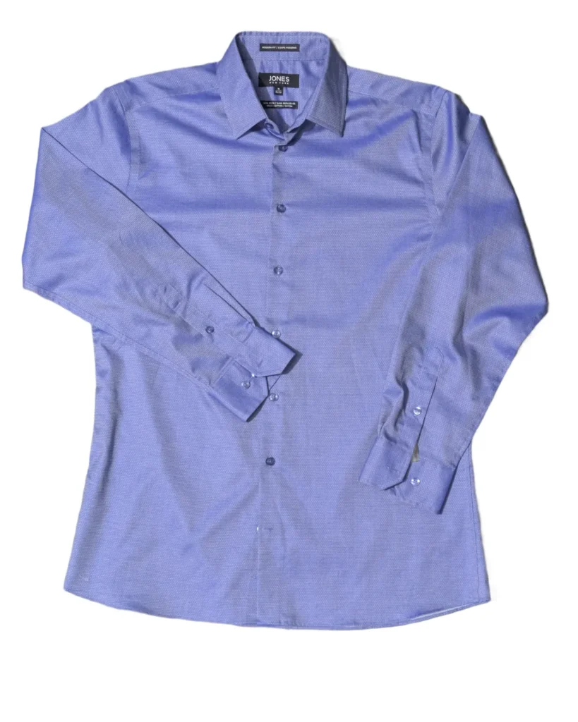 Jones New York Periwinkle Blue Dress Shirt
