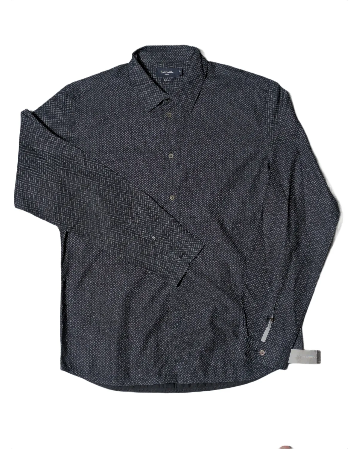 Paul Smith Charcoal Micro Dot Shirt