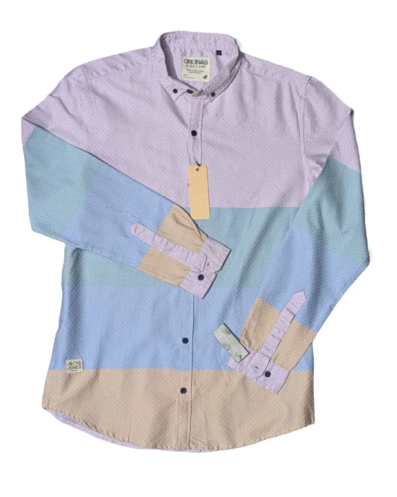 Jack & Jones Pastel Colorblock Shirt