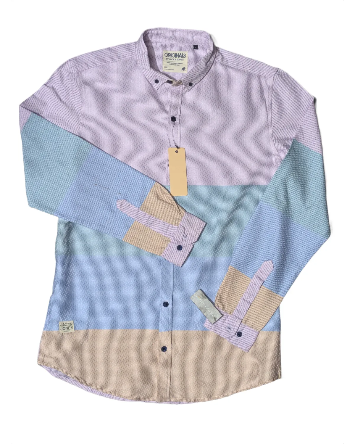 Jack & Jones Pastel Colorblock Shirt