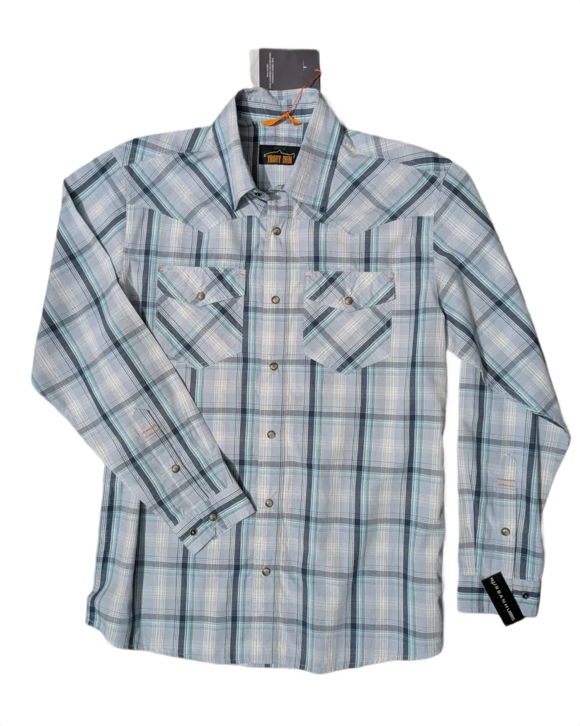 Orvis Trout Bum Western Plaid Shirt