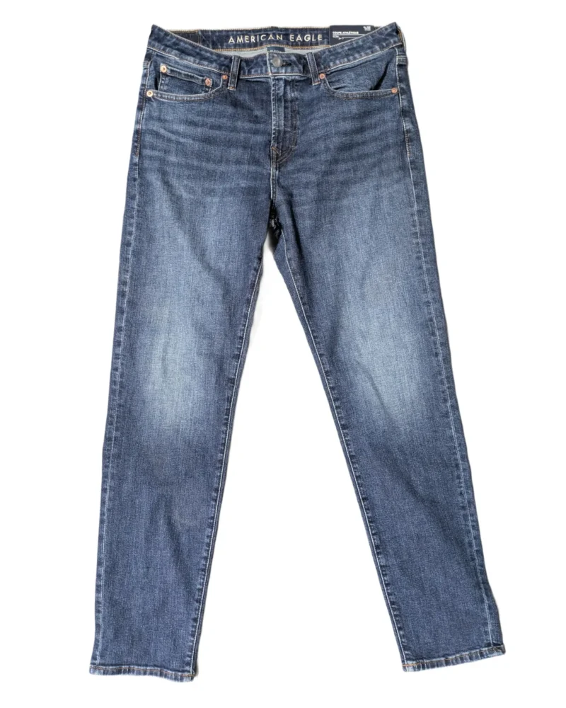 American Eagle Athletic Fit Dark Wash Jeans