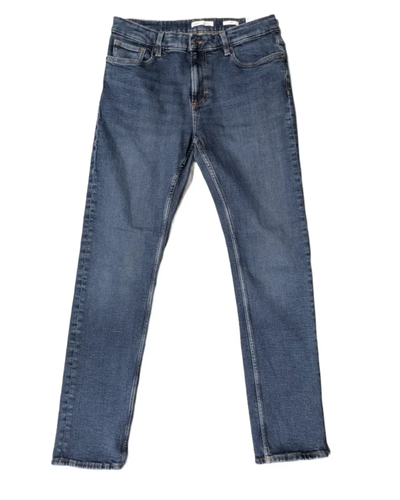 Mango Slim Fit Blue Jeans