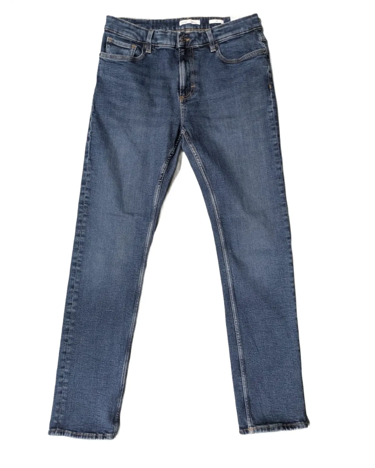 Mango Slim Fit Blue Jeans