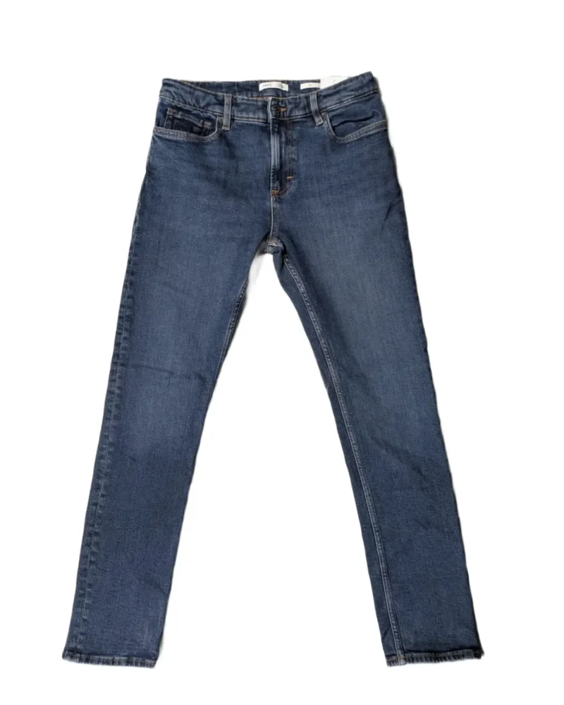 Mango Dark Indigo Slim Jeans