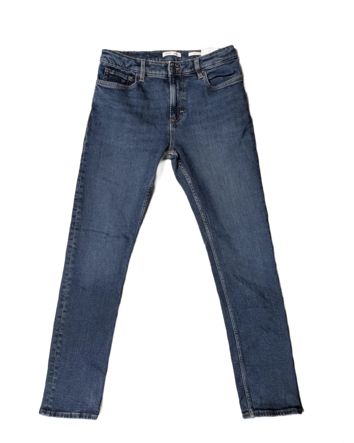 Mango Dark Indigo Slim Jeans