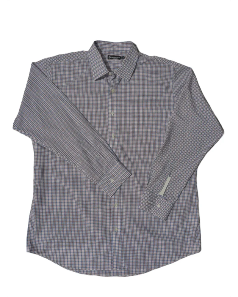 Member’s Mark Blue Check Shirt