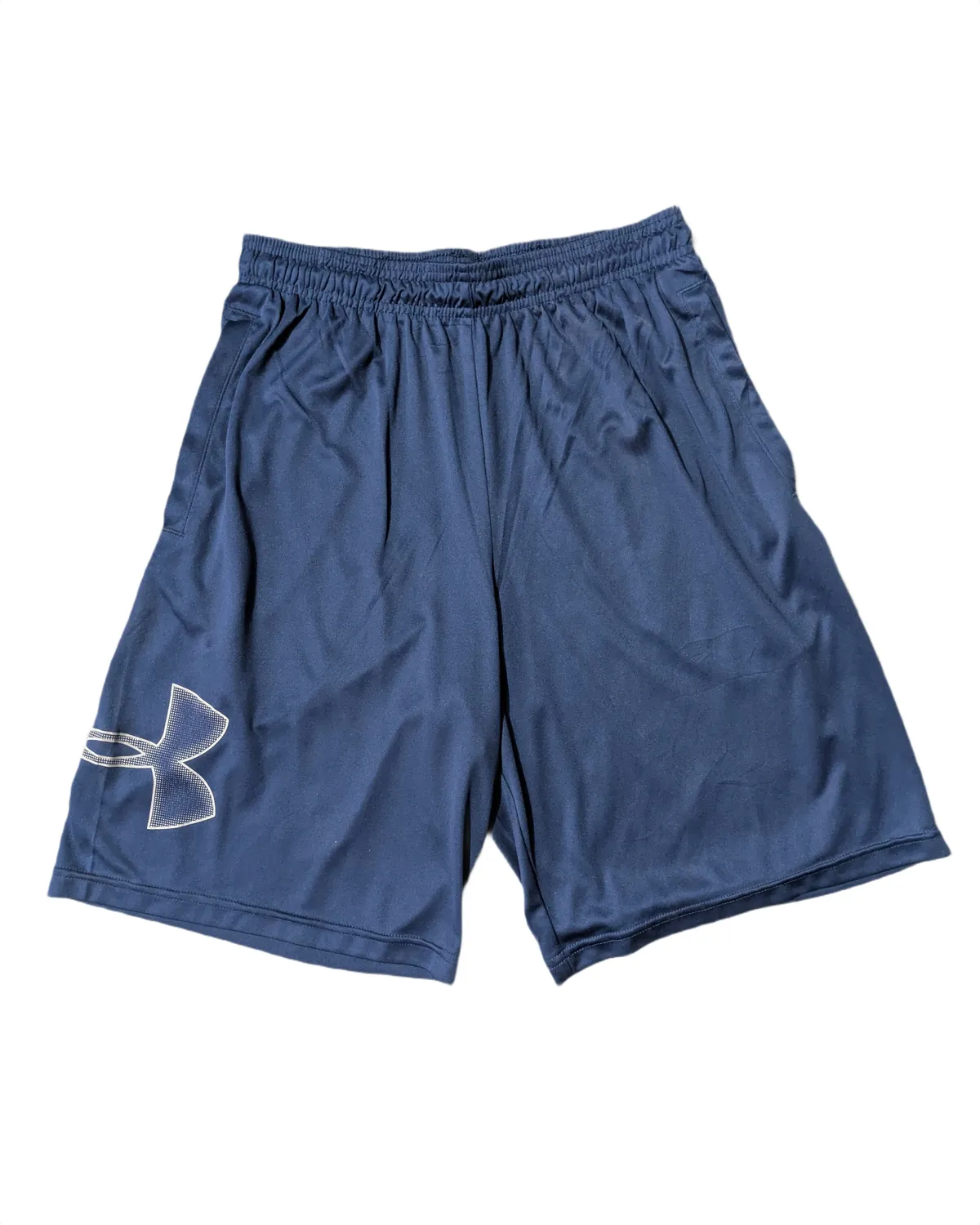 Under Armour Navy Logo Training Shorts