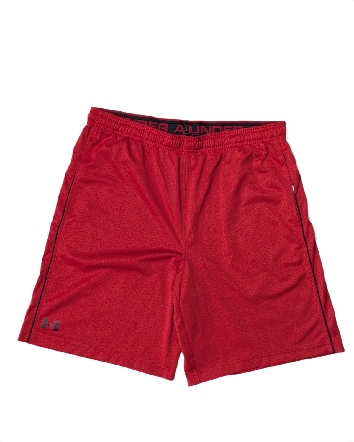 Under Armour Red Mesh Training Shorts