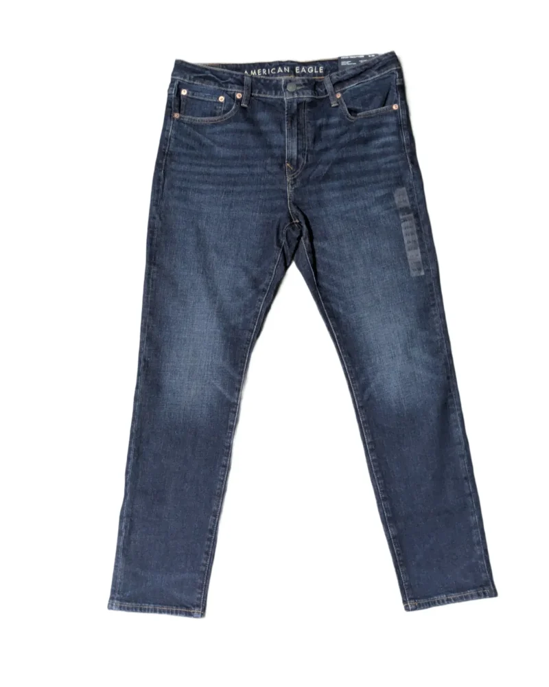 American Eagle Dark Wash Straight Leg Jeans