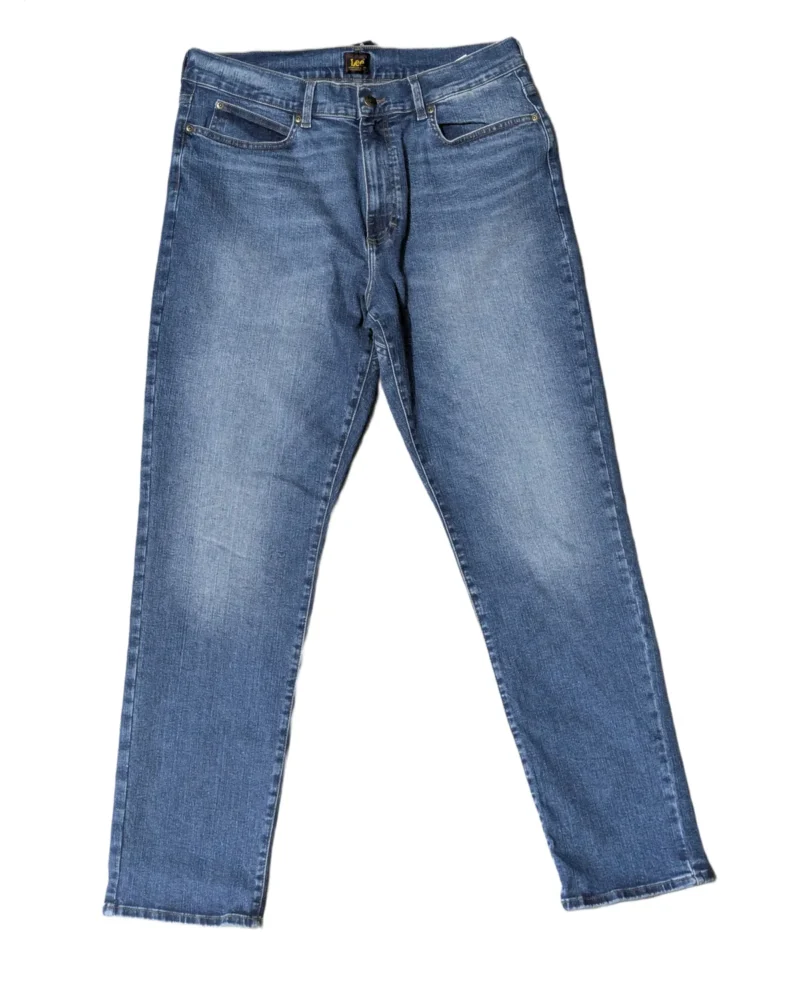 Lee Straight Fit Medium Wash Jeans