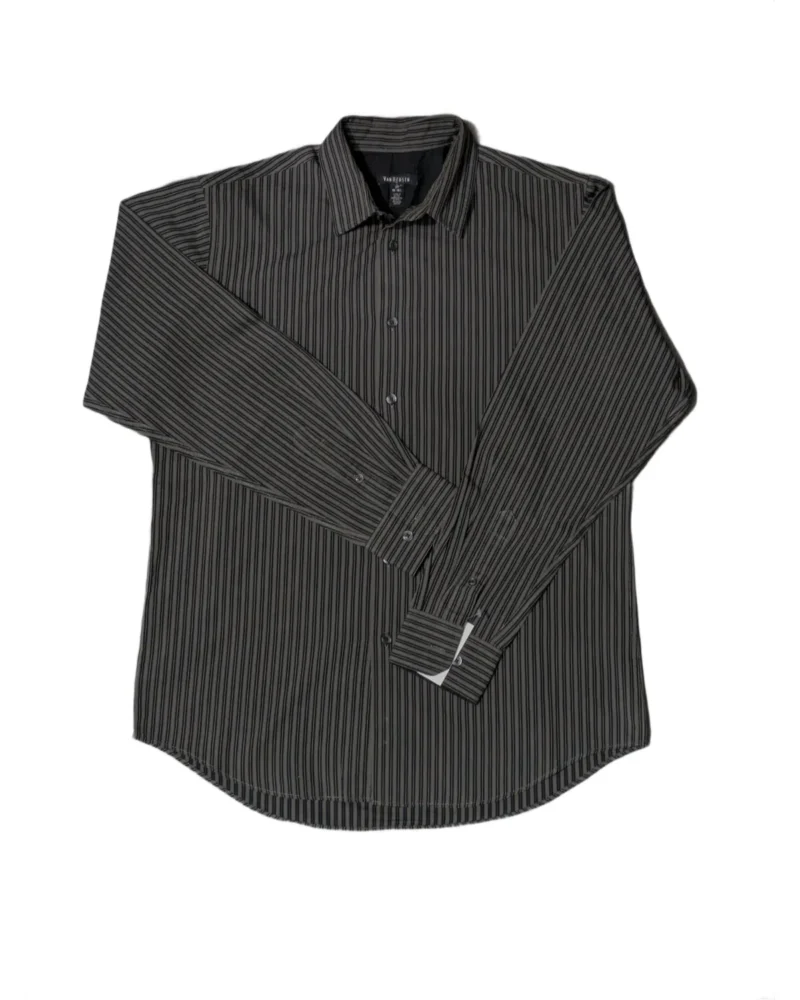 Van Heusen Pinstripe Long Sleeve Shirt