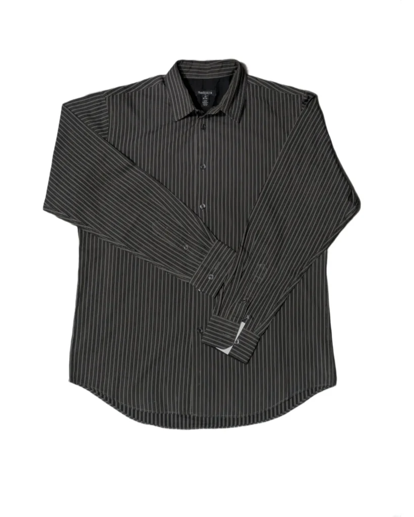 Van Heusen Pinstripe Long Sleeve Shirt