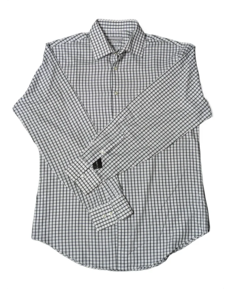Van Heusen Fitted Windowpane Check Shirt