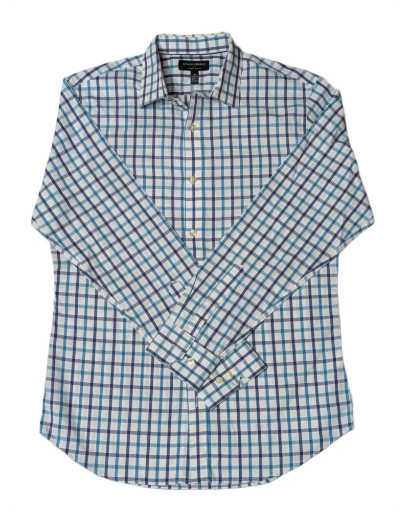 Banana Republic Slim Fit Gingham Check Shirt