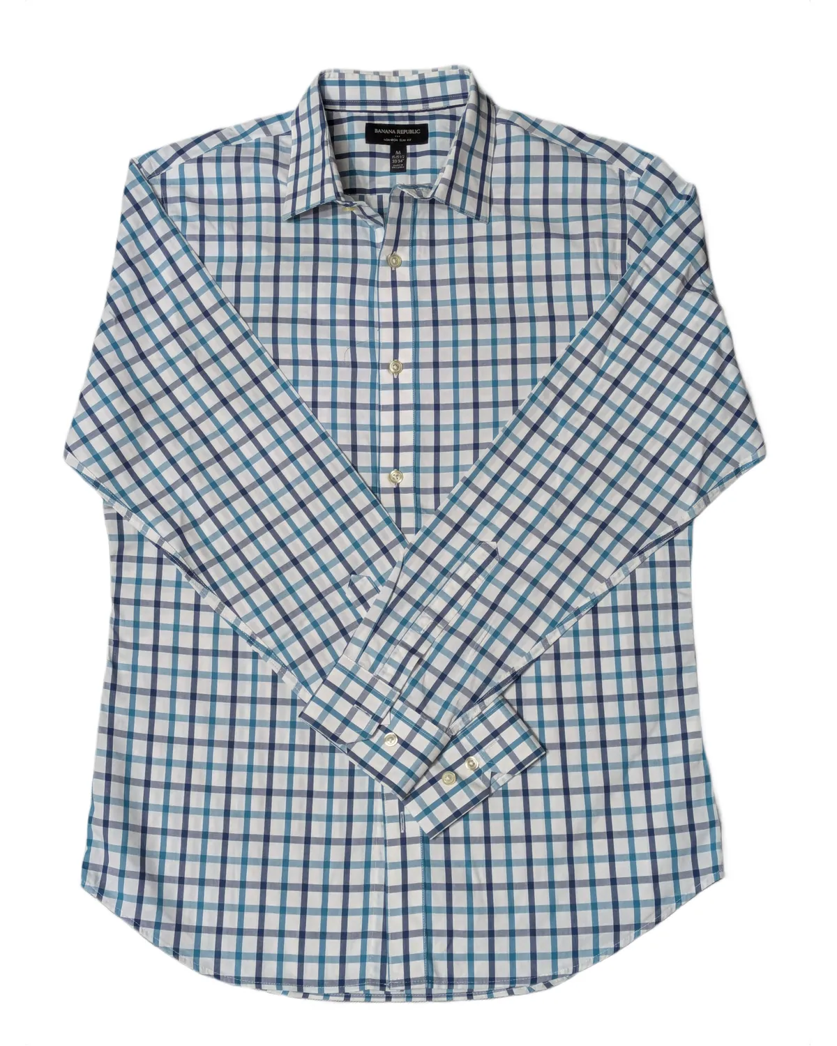 Banana Republic Slim Fit Gingham Check Shirt