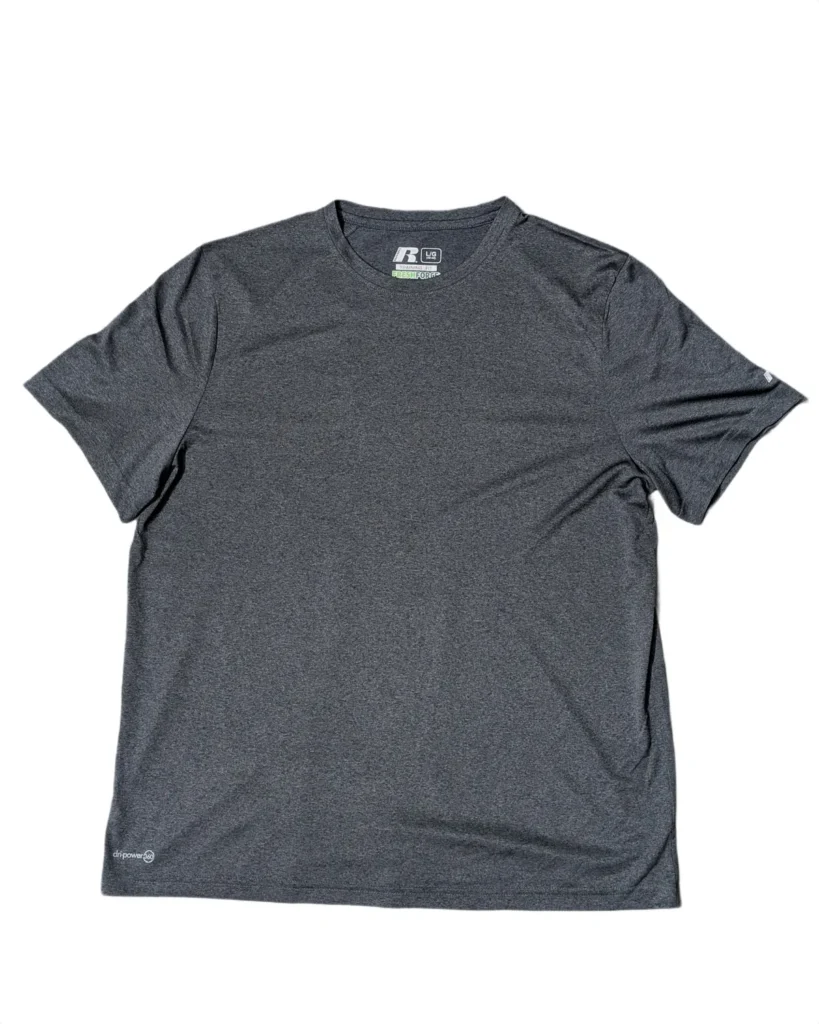 Russell Dri-Power Charcoal Training Tee
