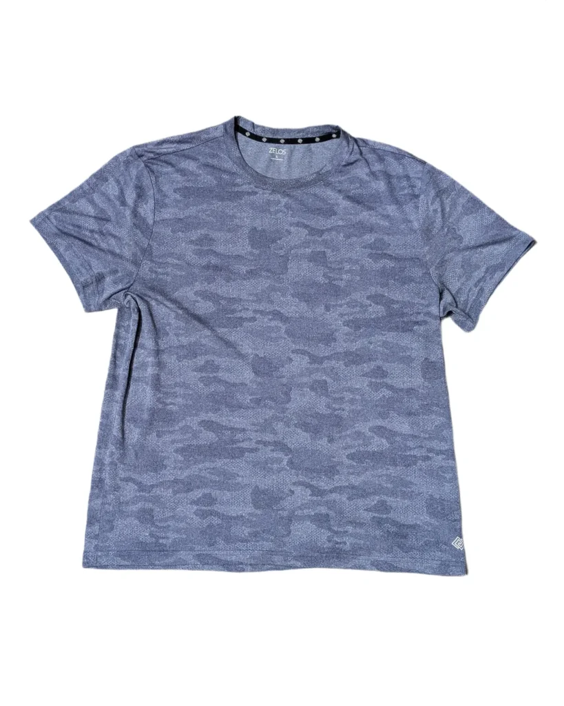 Zelos Camo Print Performance Tee