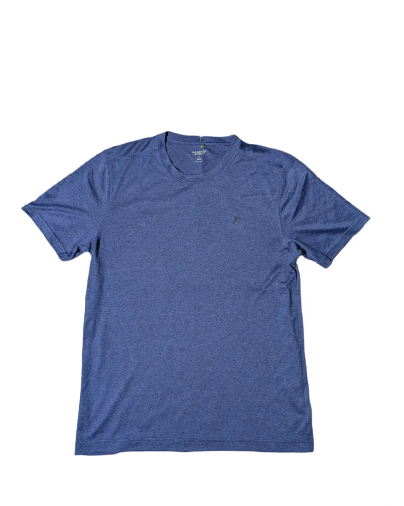 Old Navy Active Heather Blue Performance Tee