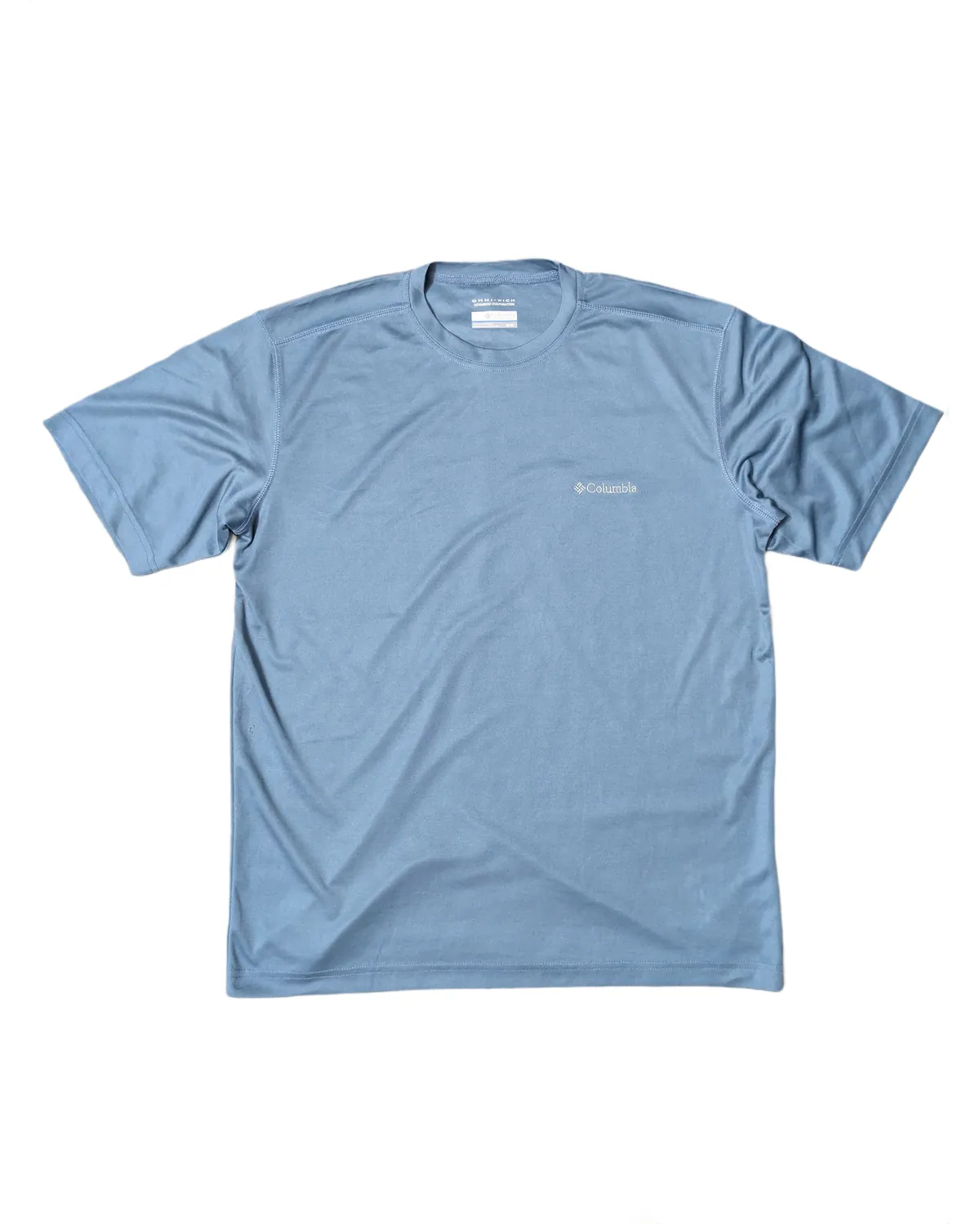 Columbia Omni-Wick Slate Blue Tee
