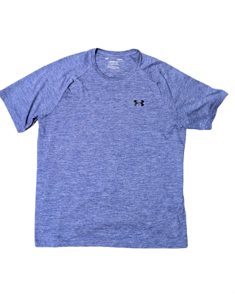 Under Armour Heather Blue Tech Tee