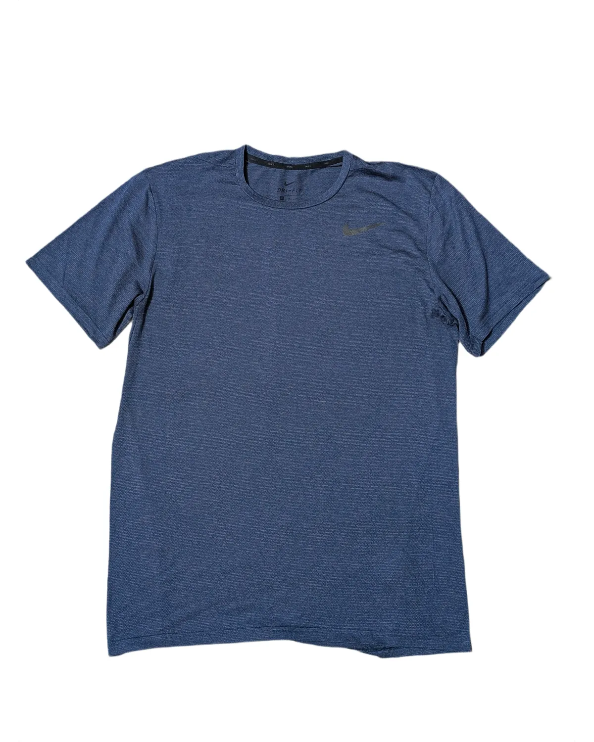 Nike Dri-Fit Heather Navy Training Tee