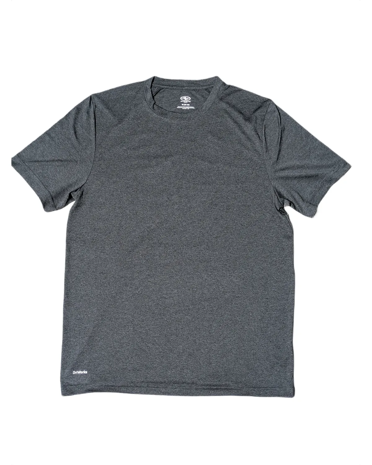 Athletic Works DriWorks Heather Charcoal Tee