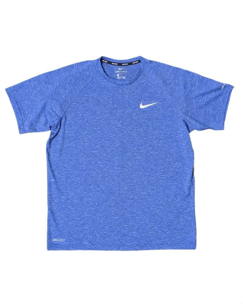 Nike Dri-Fit Swim Heather Blue Tee