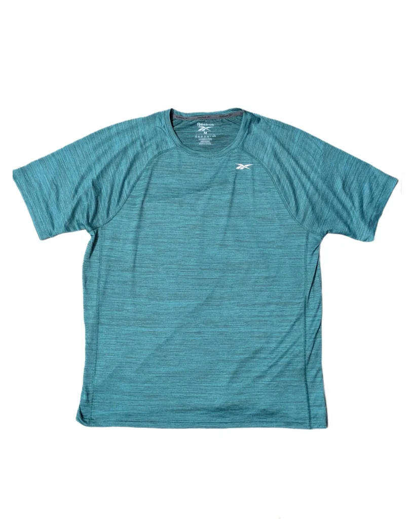 Reebok Heather Teal Performance Tee