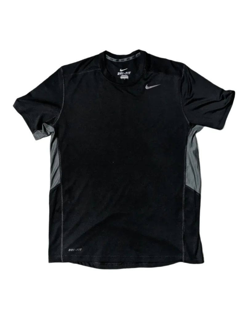 Nike Dri-Fit Black Panel Sport Tee