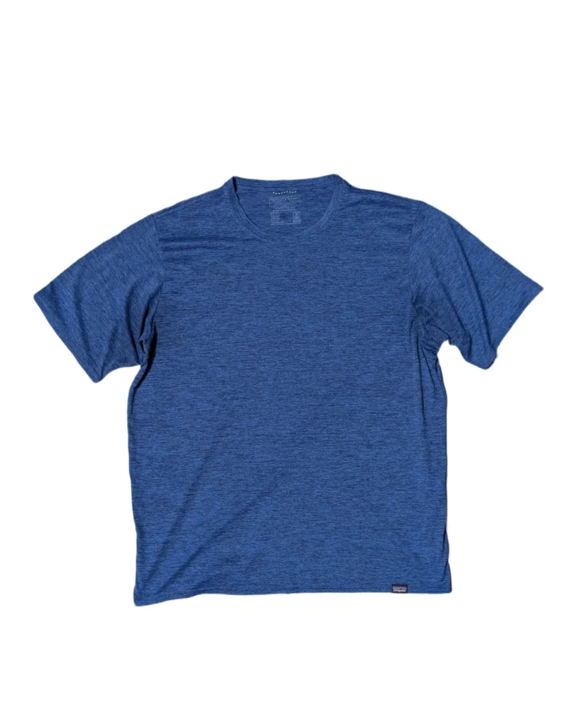 Patagonia Heather Blue Essential Tee