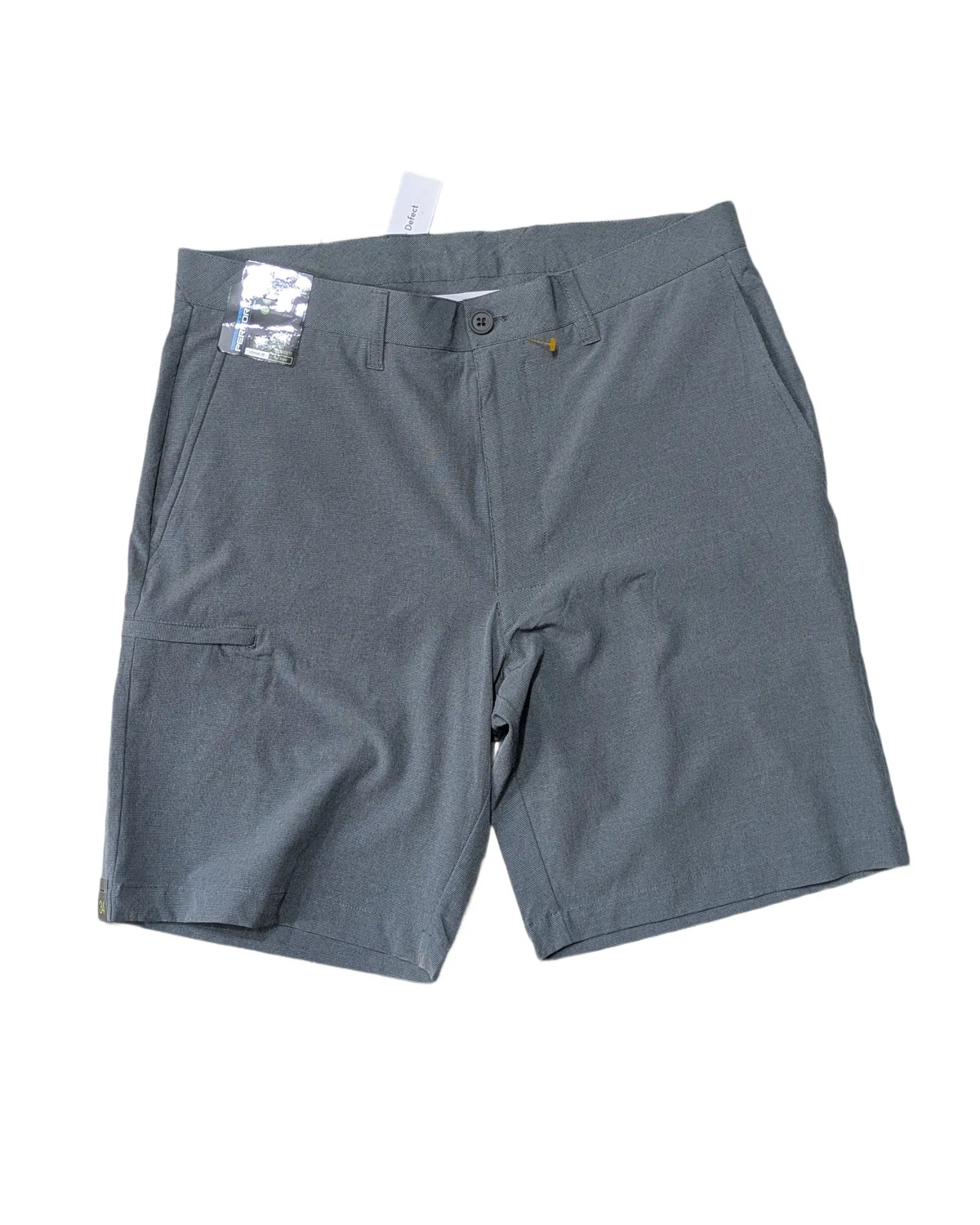 RoundTree & Yorke Grey Performance Utility Shorts