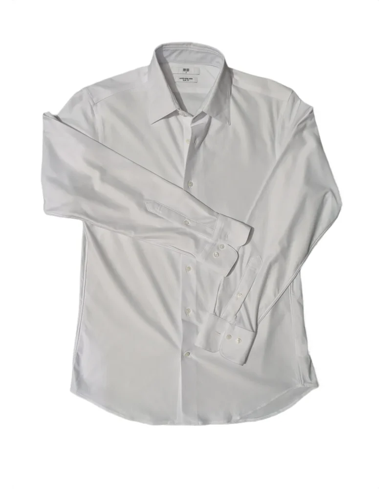 Uniqlo Super Non-Iron Slim Fit White Shirt